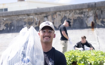 HMLA-169 conducts off base beautification