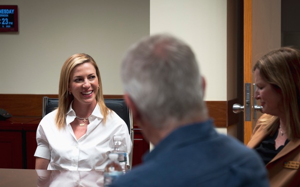 U.S. Ambassador to Italy and San Marino Visits NSA Naples