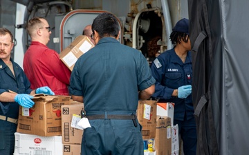 USS Preble Conducts Underway Replenishment