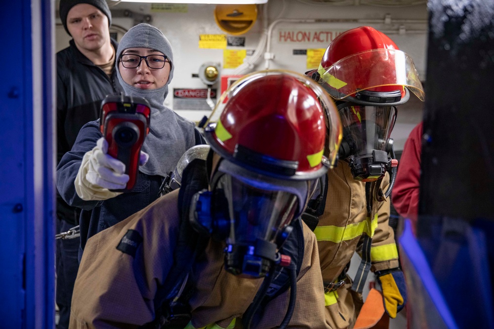 USS Preble Conducts IET Drill