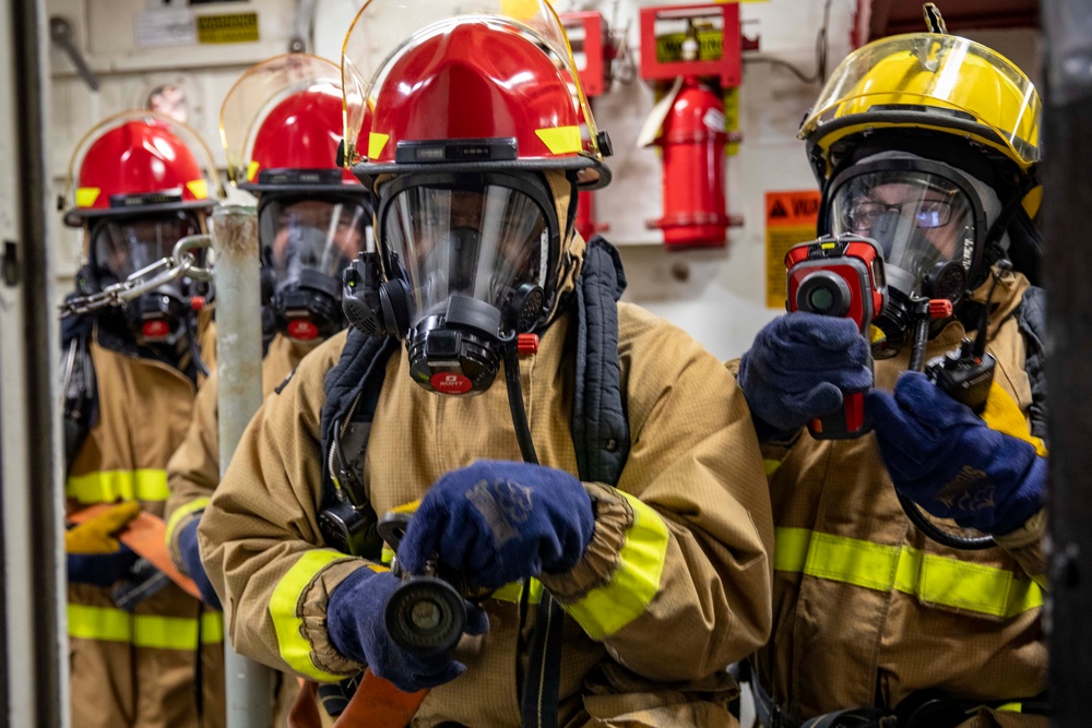 USS Preble Conducts IET Drill