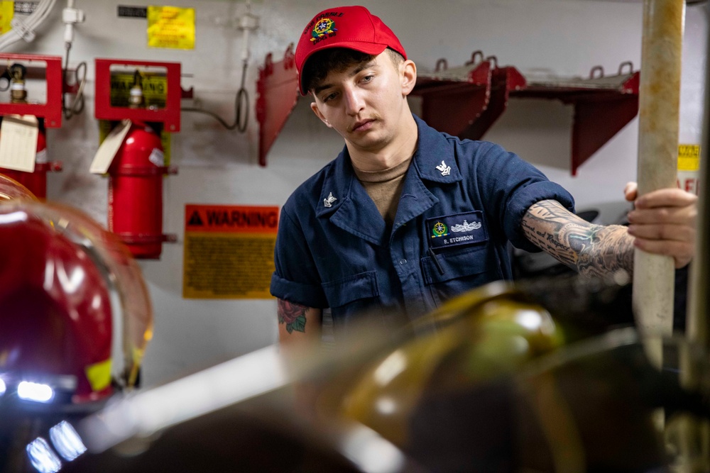 USS Preble Conducts IET Drill
