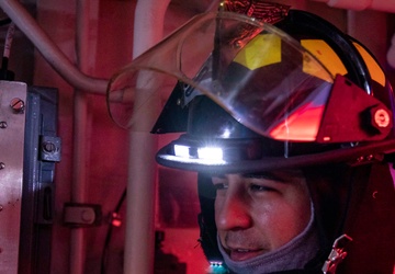 USS Preble Conducts General Quarters Drill