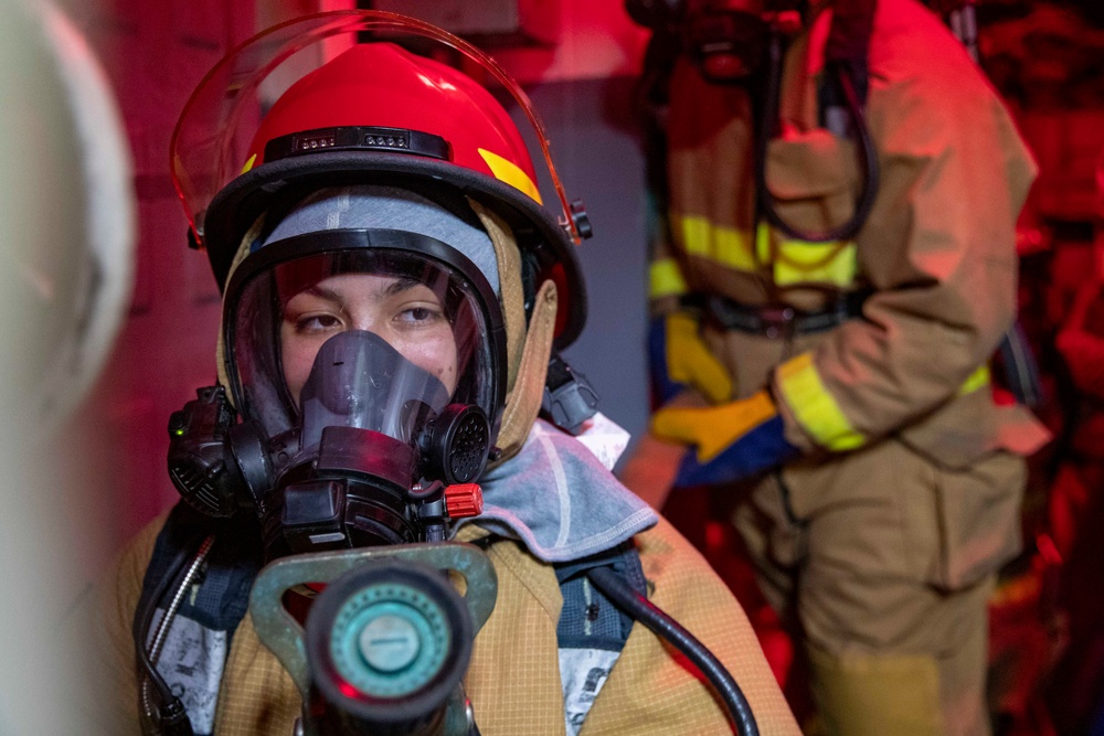 USS Preble Conducts General Quarters Drill