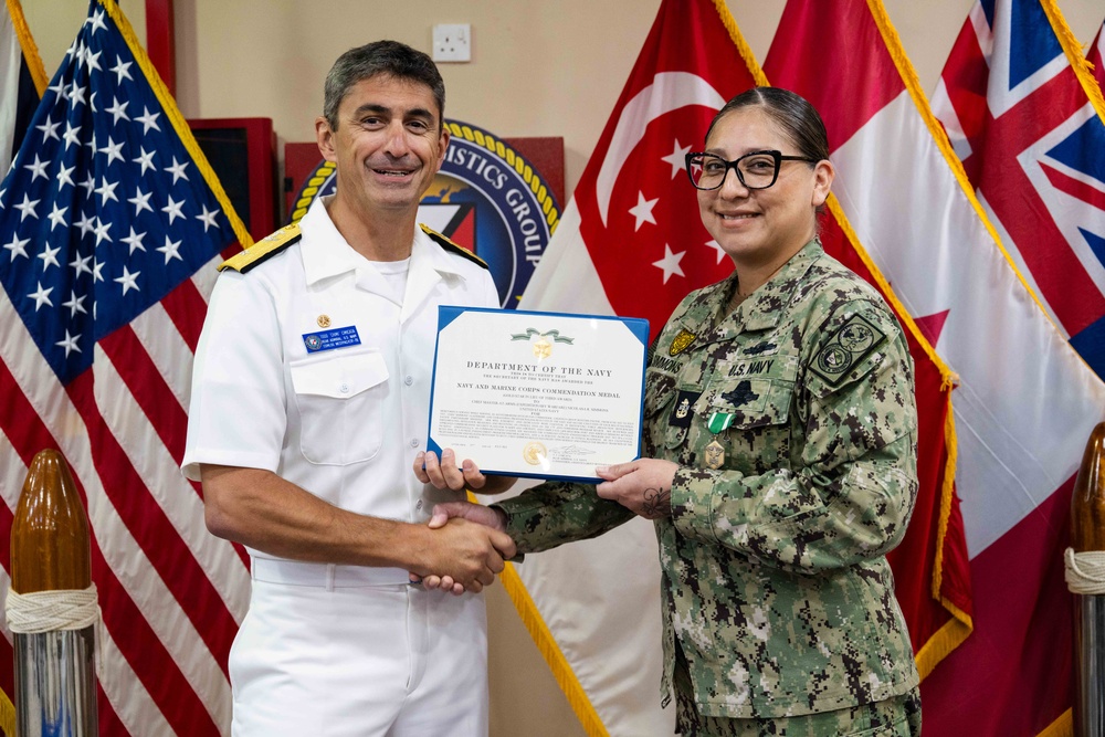COMLOG WESTPAC/CTF-73 Holds Awards Ceremony, July 10, 2025