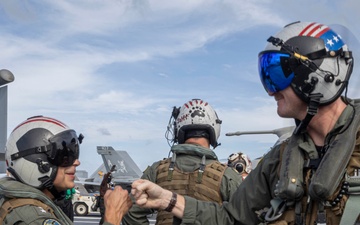 Program Executive Officer (Tactical Aircraft Programs) Visits USS Gerald R. Ford (CVN 78)