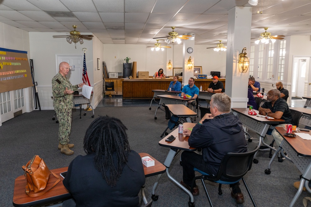 NNSY Shipyard Commander Speaks with NCMA On the Importance of Shipyard Leadership