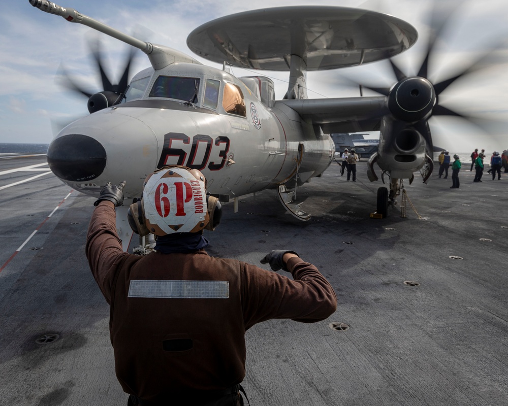 USS Gerald R. Ford (CVN 78) Conducts Routine Flight Operations