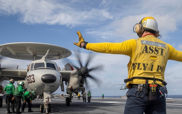 USS Gerald R. Ford (CVN 78) Conducts Routine Flight Operations