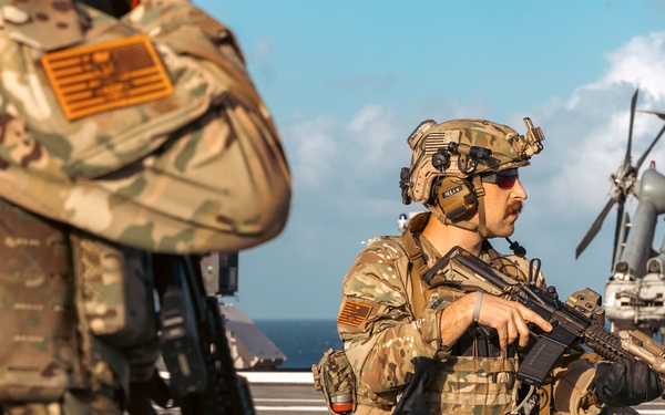 Carrier Strike Group 12 Explosive Ordnance Disposal Technicians Conducts Fast-Rope Exercise