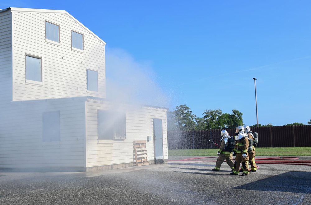 Keesler Fire Department turns up the heat with training exercises