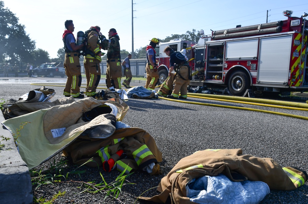 Keesler Fire Department turns up the heat with training exercises