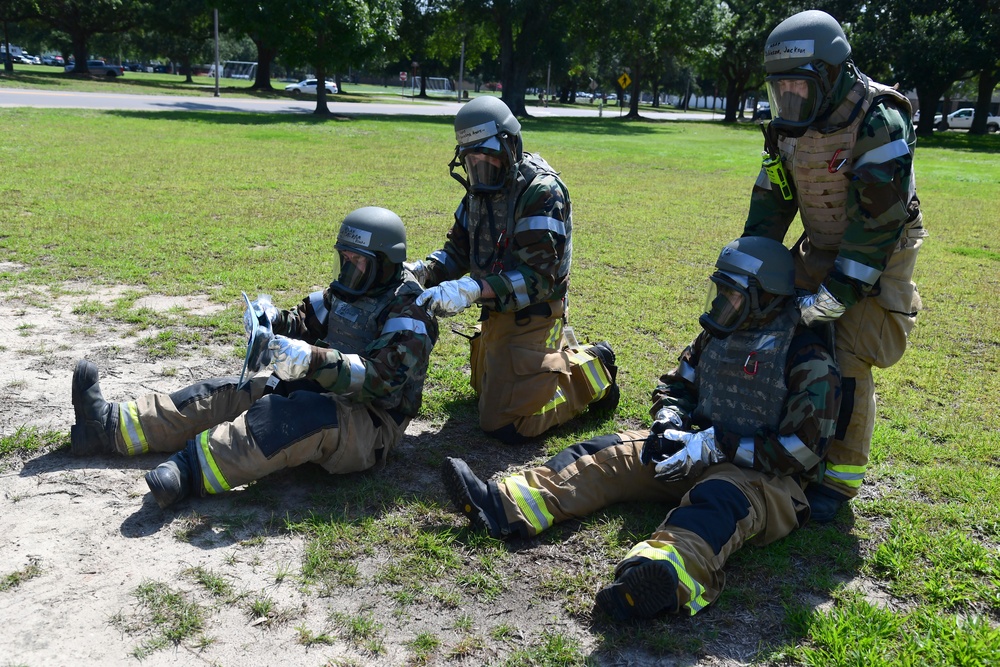Keesler Fire Department turns up the heat with training exercises
