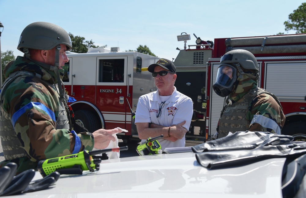 Keesler Fire Department turns up the heat with training exercises
