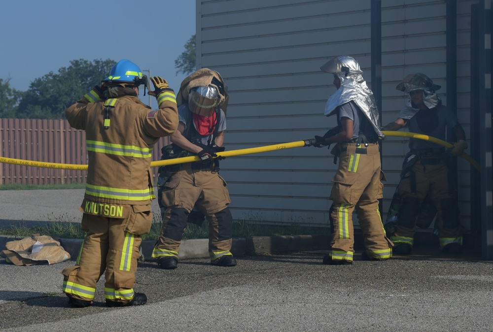 Keesler Fire Department turns up the heat with training exercises