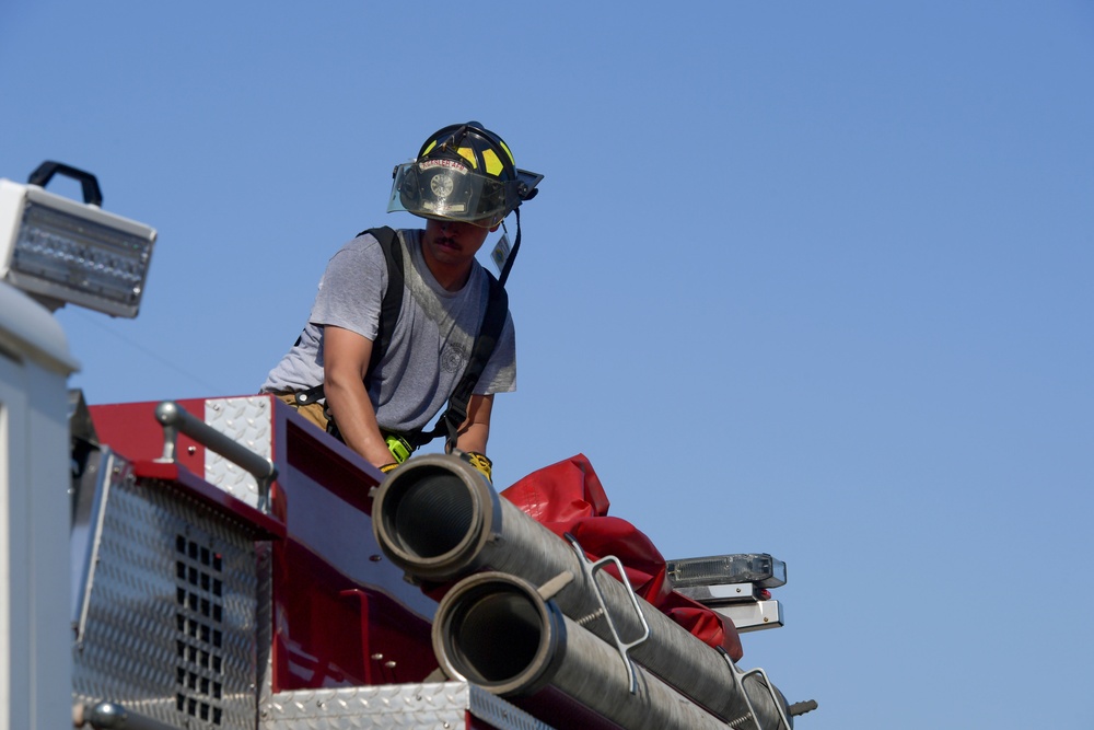 Keesler Fire Department turns up the heat with training exercises