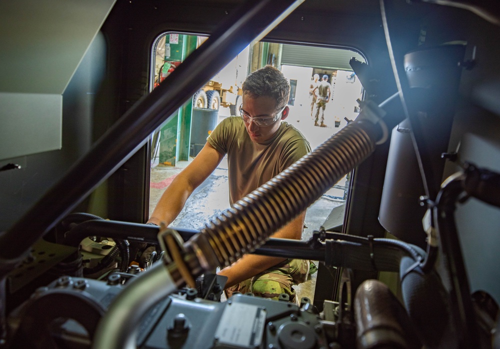 840th Inspection Company Keeps the Mission Moving