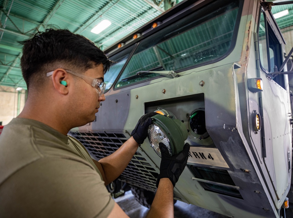 840th Inspection Company Keeps the Mission Moving