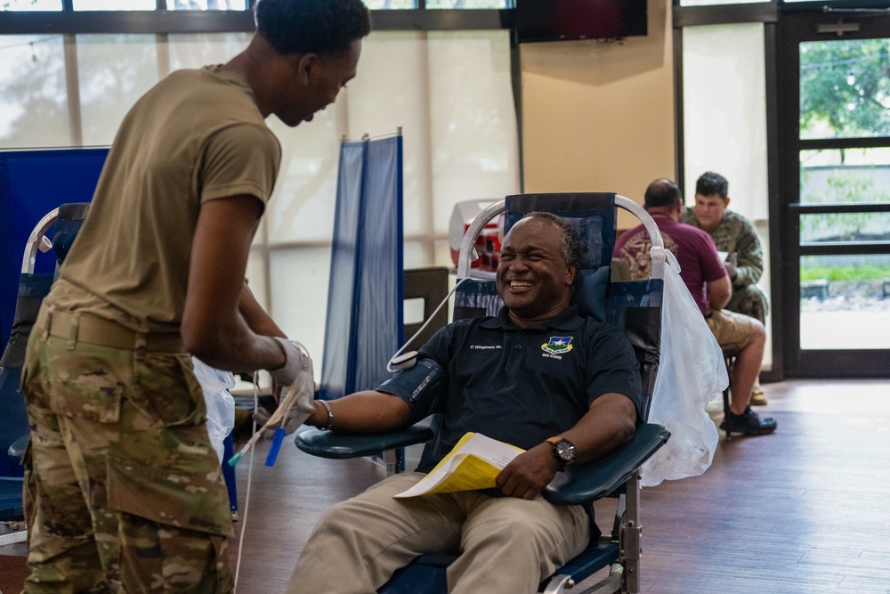 Blood Drive at Joint Base San Antonio-Randolph