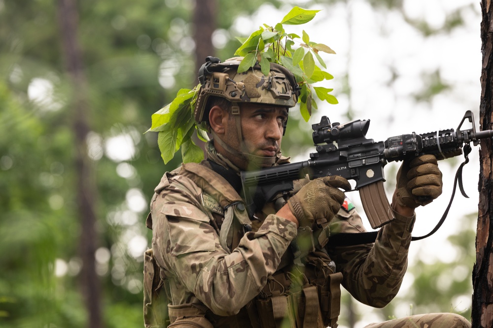 U.S. and Jordanian Armed Forces Conduct Historic Training Event in Louisiana