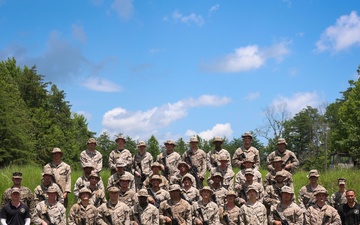 Alpha Company Marksmanship with Marine Corps Shooting Team