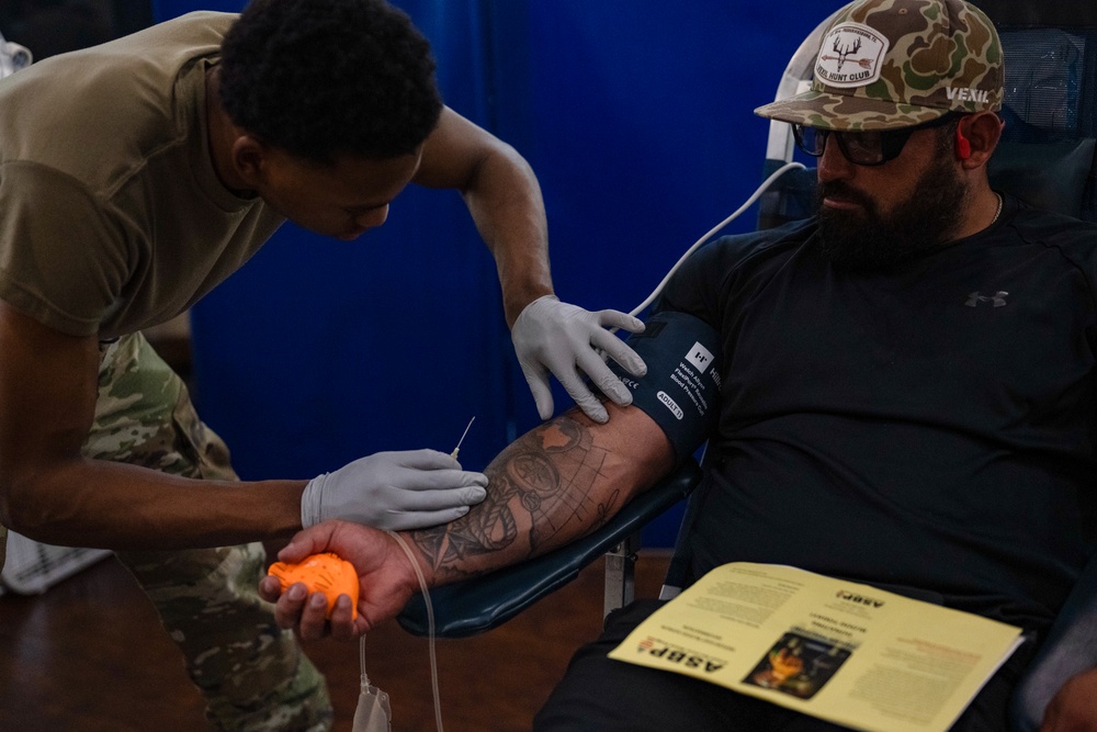Blood Drive at Joint Base San Antonio-Randolph