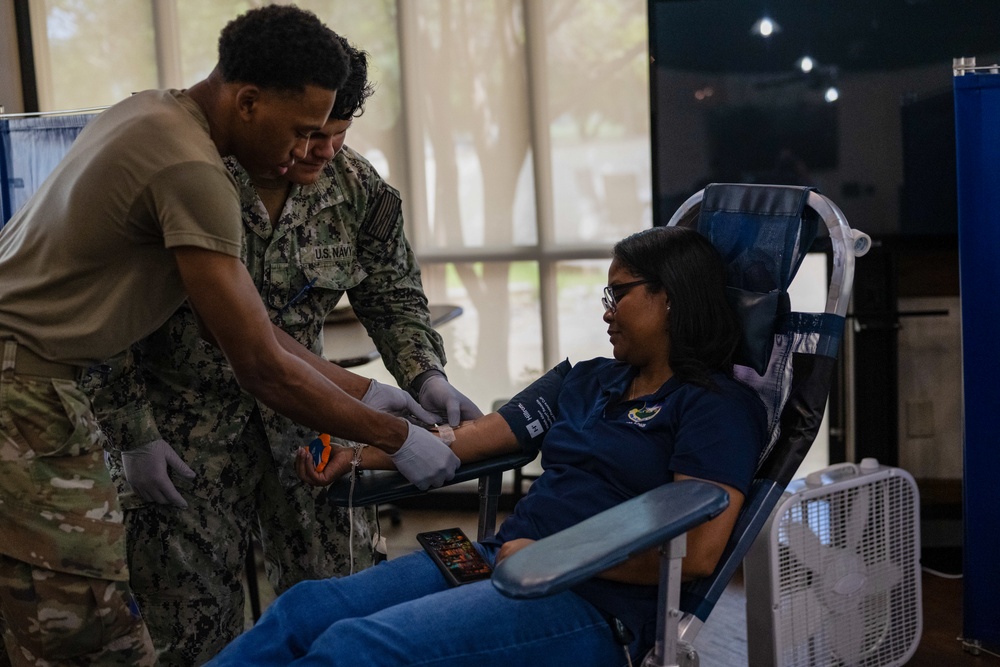 Blood Drive at Joint Base San Antonio-Randolph