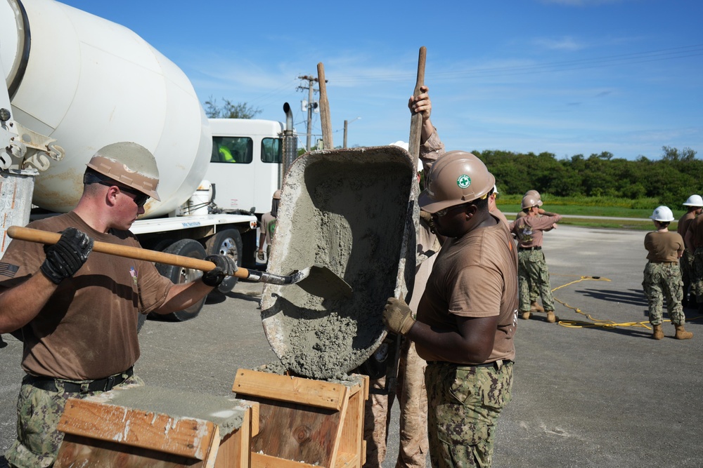 NMCB 133 Deployed to Guam