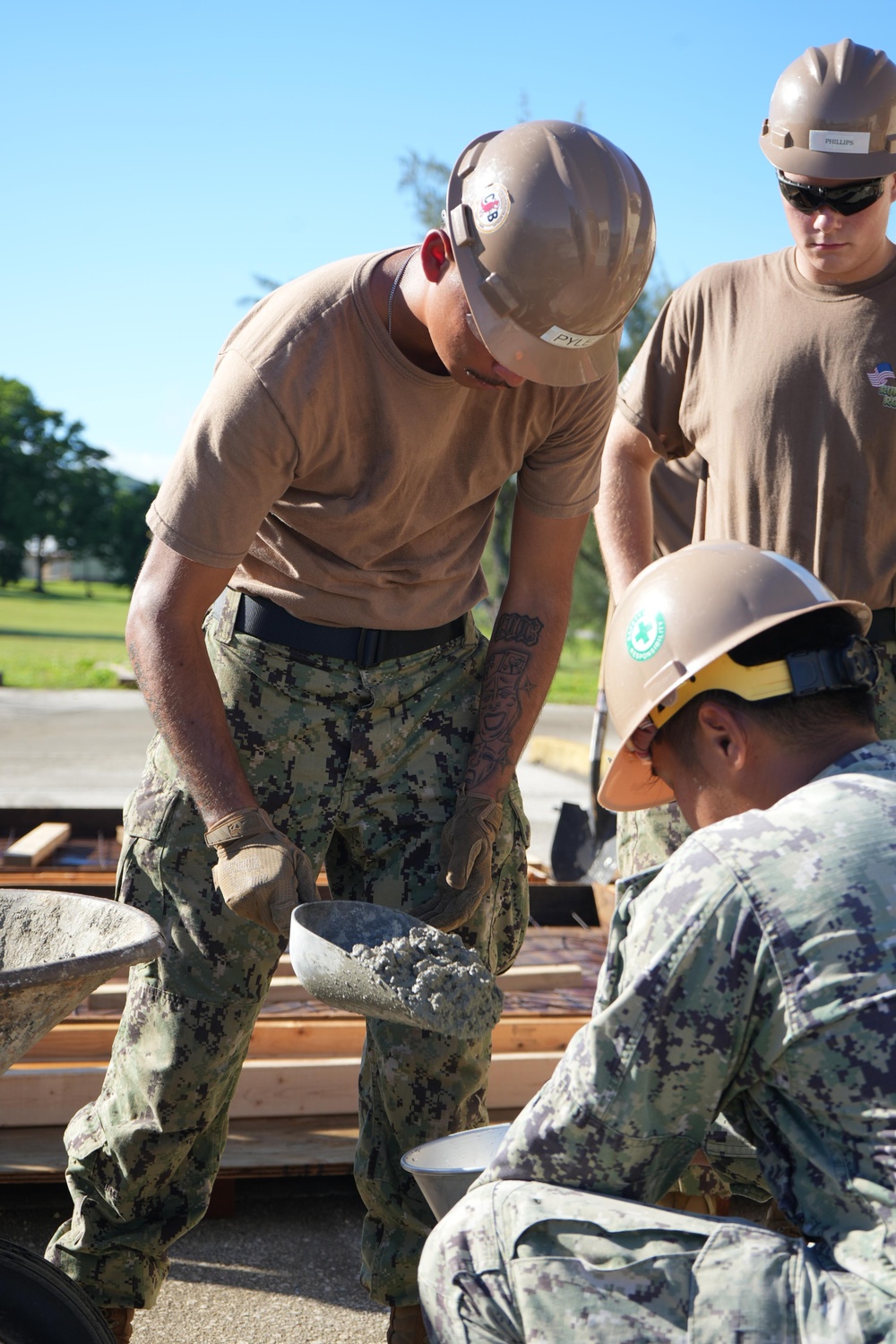 NMCB 133 Deployed to Guam