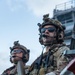 Carrier Strike Group 12 Explosive Ordnance Disposal Technicians Conduct Fast-Rope Exercise