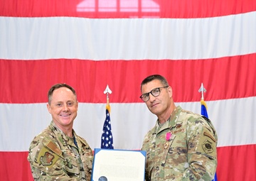 31st MXG conducts change of command ceremony