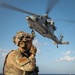 Carrier Strike Group 12 Explosive Ordnance Disposal Technicians Conduct Fast-Rope Exercise