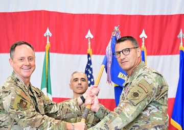 31st MXG conducts change of command ceremony