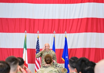 31st MXG conducts change of command ceremony