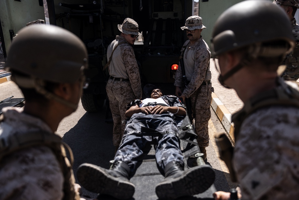 2nd Medical Battalion conducts Medical Evacuation Drill