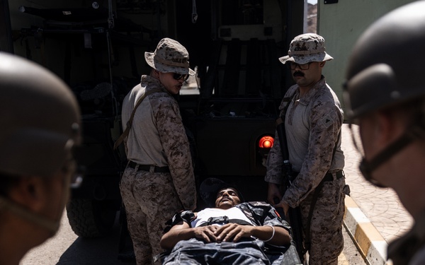 2nd Medical Battalion conducts Medical Evacuation Drill