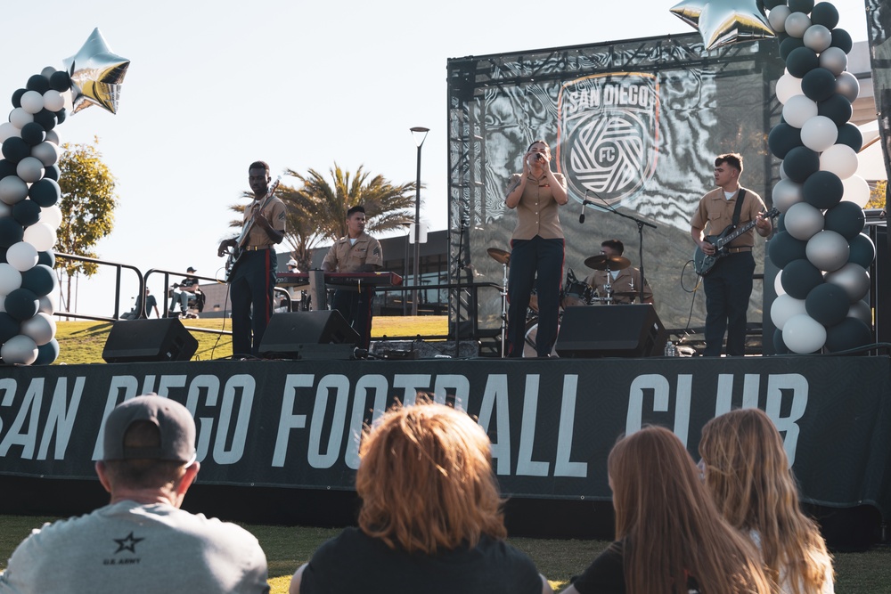 Marine Band San Diego at the San Diego Football Club