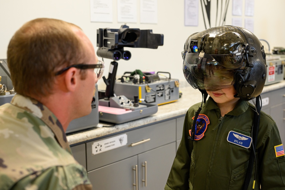 Dylan's aviation dream takes off at Hill AFB with help from Make-A-Wish Utah