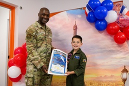 Dylan's aviation dream takes off at Hill AFB with help from Make-A-Wish Utah