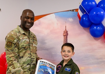 Dylan’s aviation dream takes off at Hill AFB with help from Make-A-Wish Utah