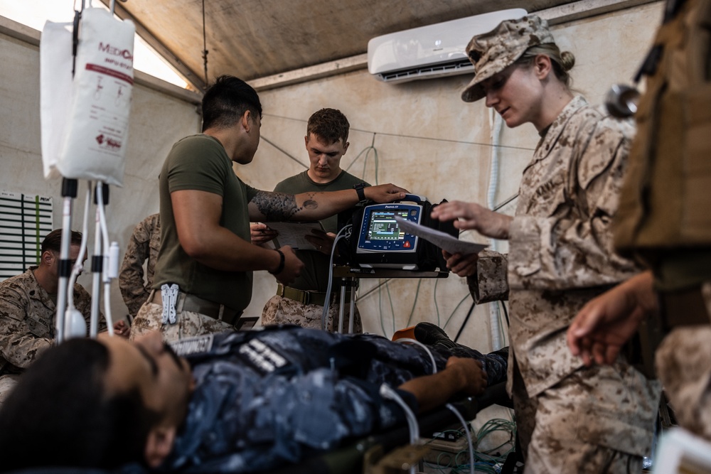 2nd Medical Battalion conducts Medical Evacuation Drill
