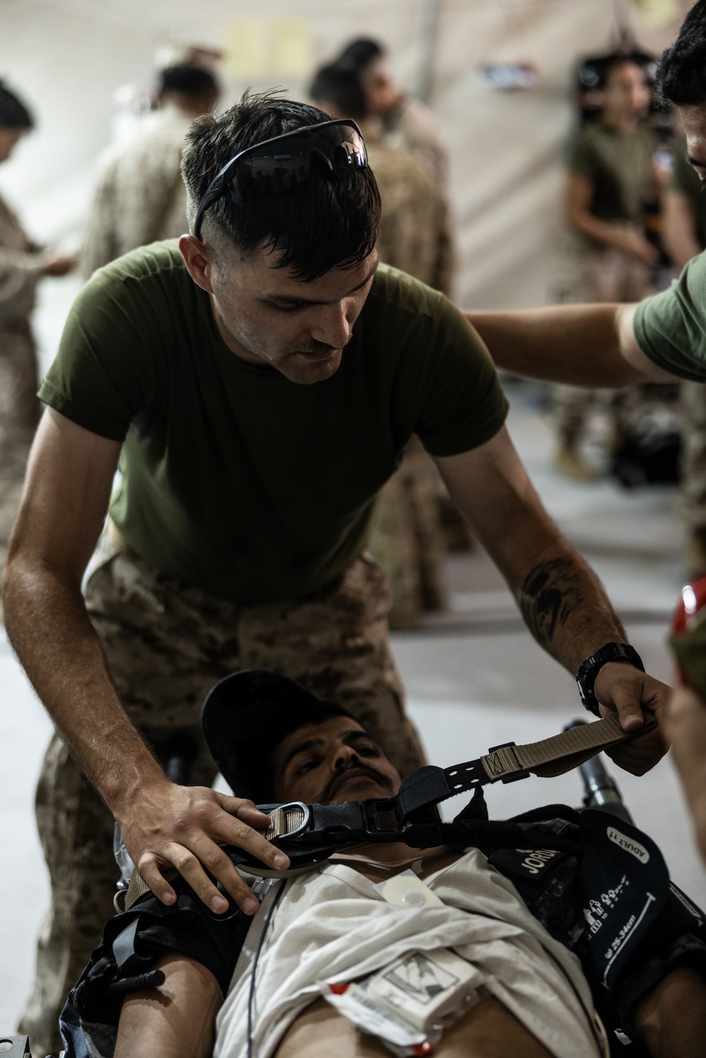 2nd Medical Battalion conducts Medical Evacuation Drill