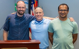 Woods Hole Oceanographic Institution scientists share studies on reef mapping with NUWC Division Newport workforce