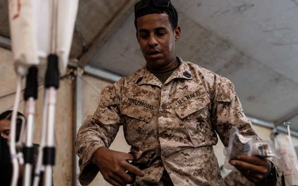 2nd Medical Battalion conducts Medical Evacuation Drill