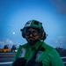USS Gerald R. Ford (CVN 78) Conducts Night Flight Operations
