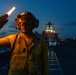 USS Gerald R. Ford (CVN 78) Conducts Night Flight Operations