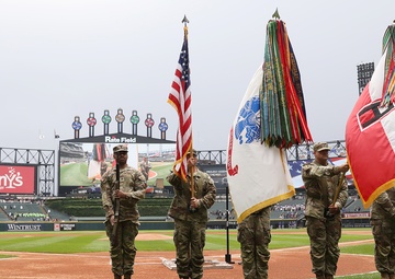 First Army takes the field at Chicago White Sox home game