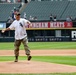 First Army takes the field at Chicago White Sox home game