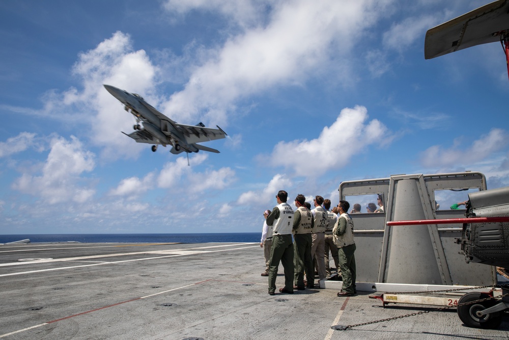 USS Gerald R. Ford (CVN 78) Conducts Flight Operations