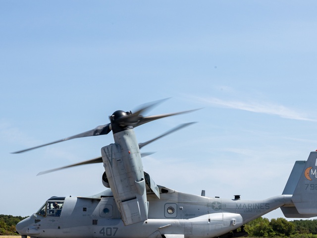 Ospreys Land at Joint Base Cape Cod
